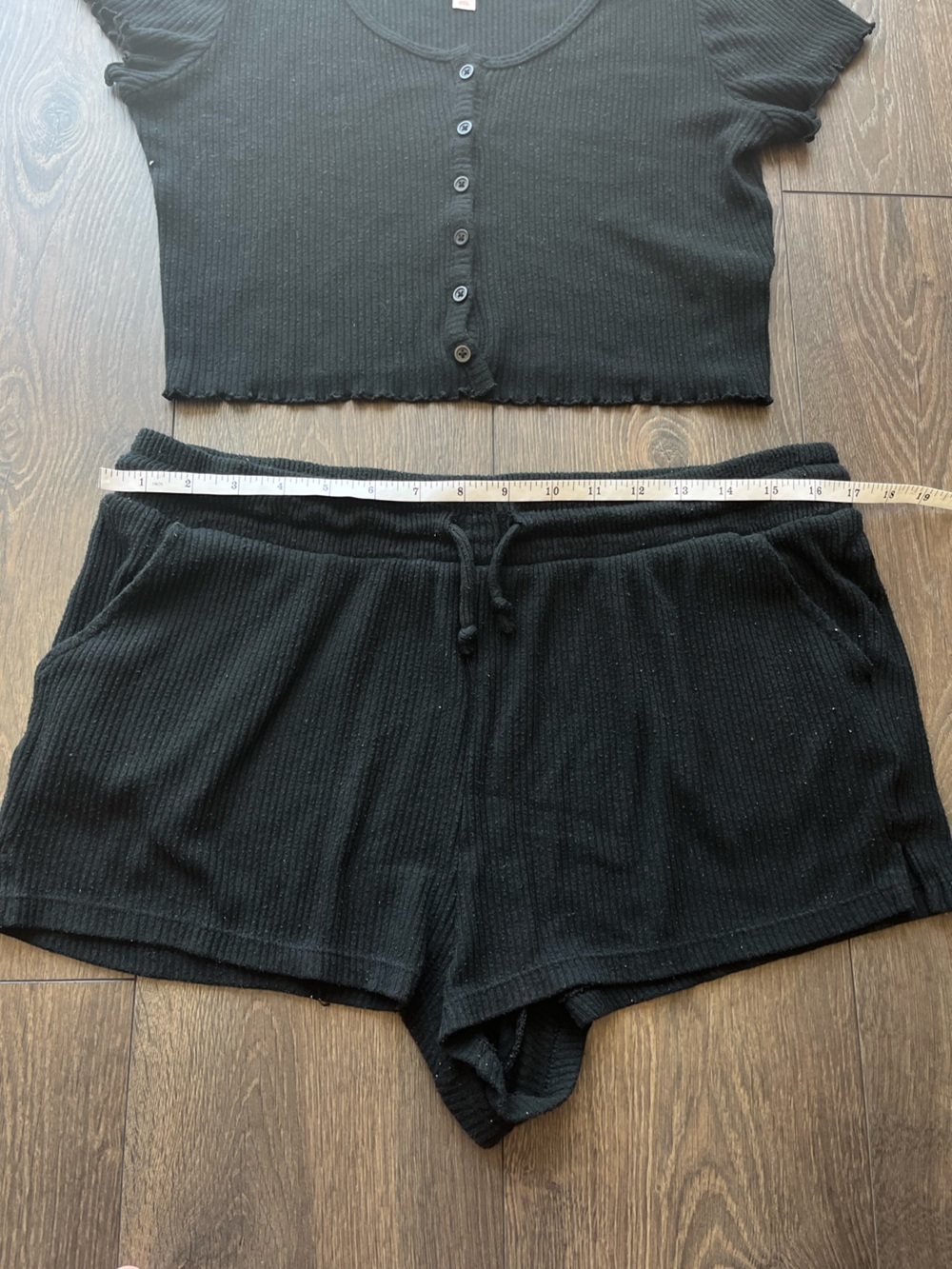 Colsie Ribbed Matching Lounge Set - Picture 7 of 13
